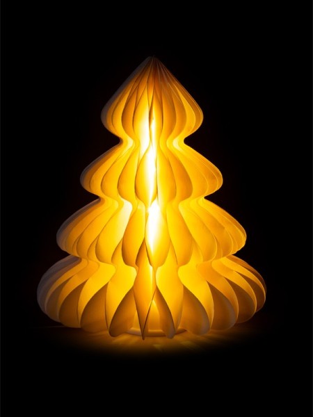 Papierový stromček s LED 31 cm - foto 3