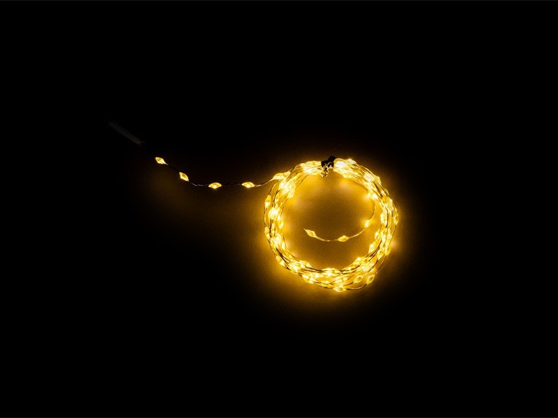 LED struna 150 cm, teplá biela - foto 4