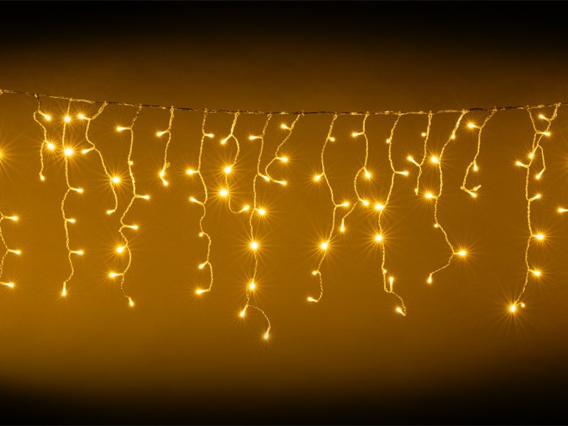 LED záves spojovací 6 m, teplá biela - foto 4