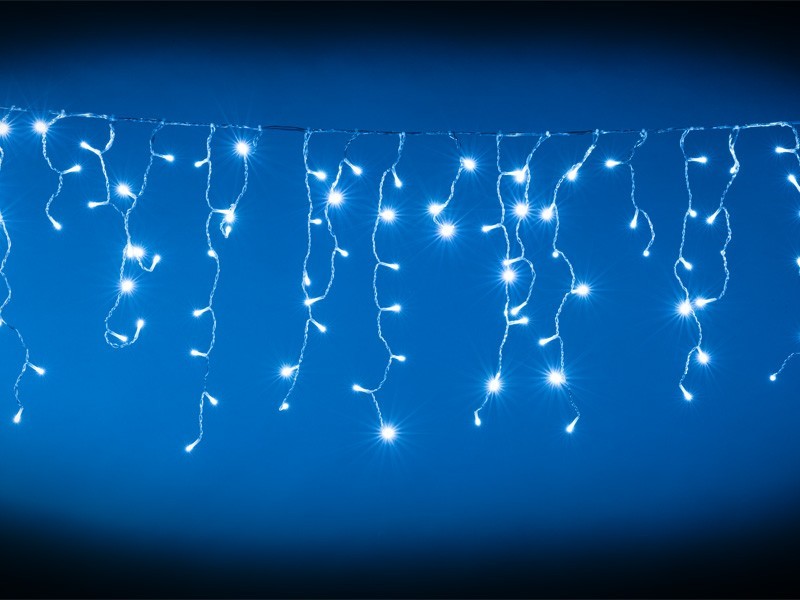 LED záves spojovací 6 m, studená biela - foto 2