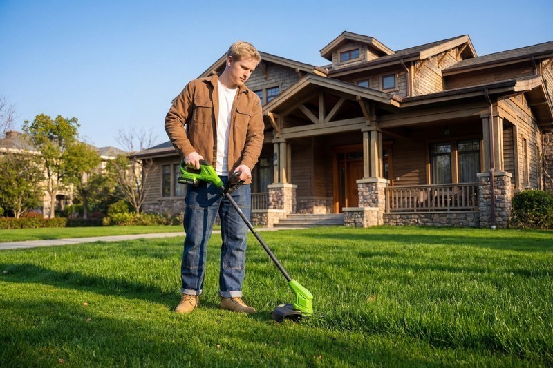 Aku Strunová kosačka Greenworks G24ST2502 24V - foto 3