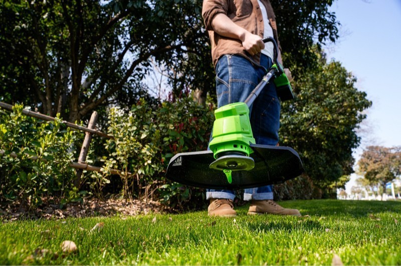 Aku Strunová kosačka Greenworks G24ST2502 24V - foto 5