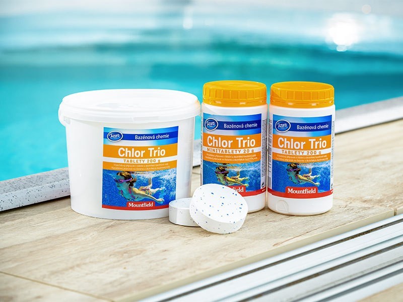 Azuro Chlór Trio Mini, 0,9 kg - foto 3