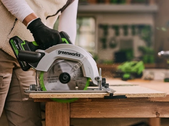 AKU kotúčová píla Greenworks CRG404 24V - foto 4
