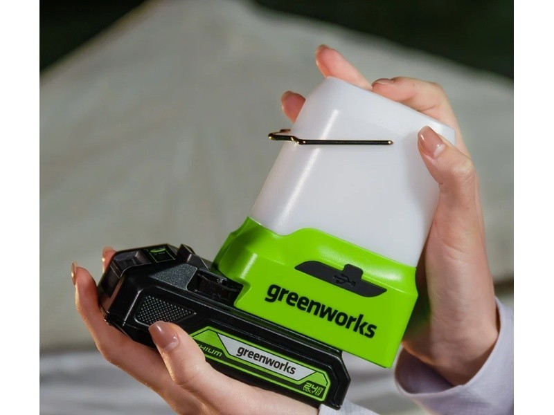 AKU lampáš Greenworks G24LA500 24V - foto 3