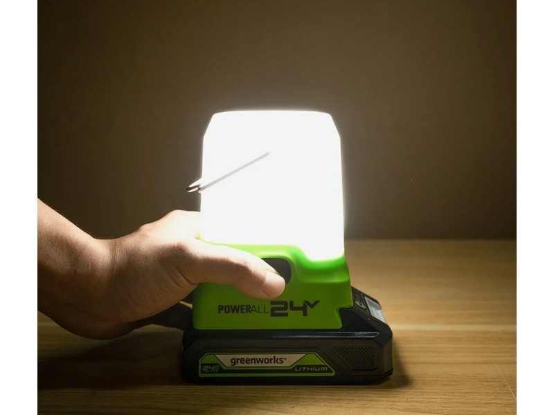 AKU lampáš Greenworks G24LA500 24V - foto 4
