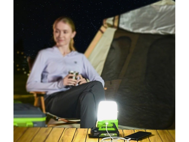 AKU lampáš Greenworks G24LA500 24V - foto 5