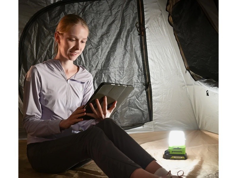 AKU lampáš Greenworks G24LA500 24V - foto 6
