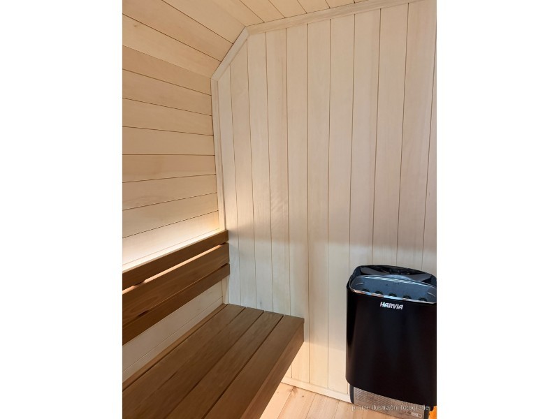 Fínska sauna Iconix Panorama L - foto 5