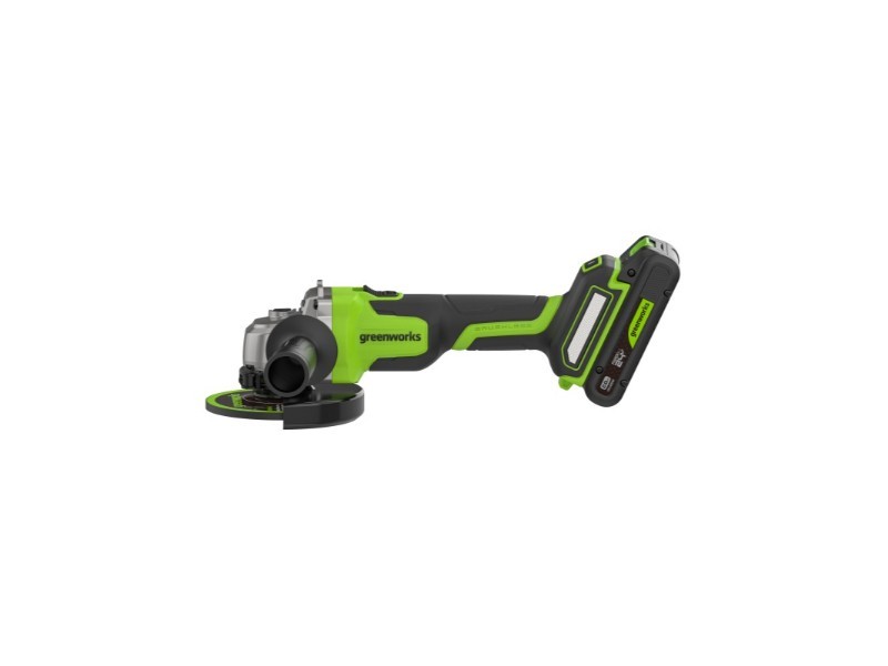 AKU uhlová bruska Greenworks AG370 24V - foto 4