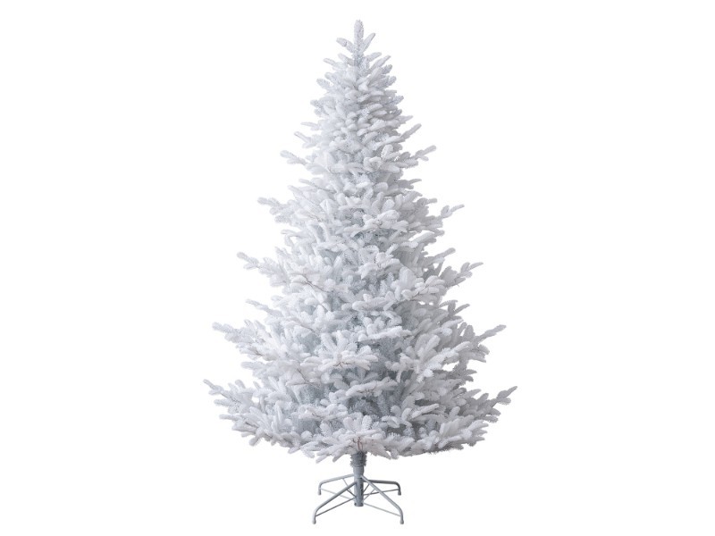 Jedľa DELUXE LED, biela, 210 cm - foto 3
