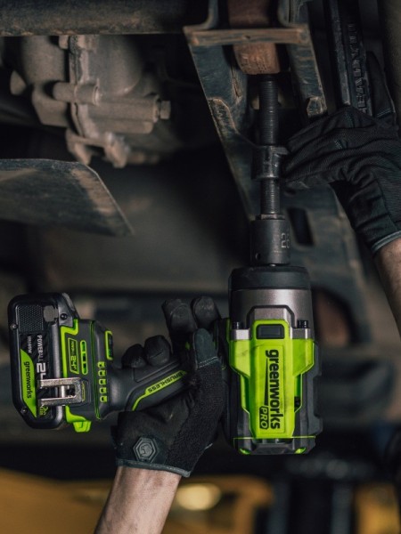 AKU Rázový uťahovák Greenworks PRO IW51500 24V - foto 6