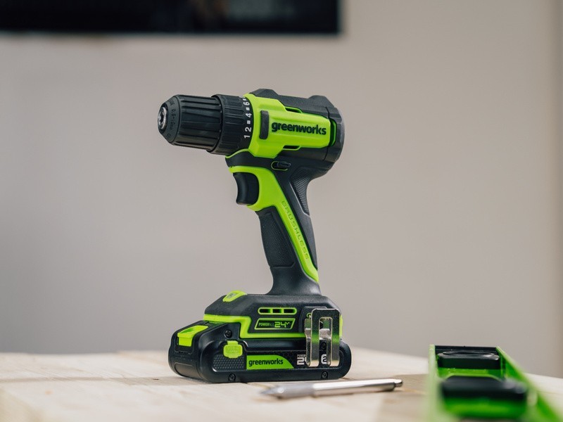 AKU Vrtací šroubovák Greenworks DD3351 KIT 24V - foto 5