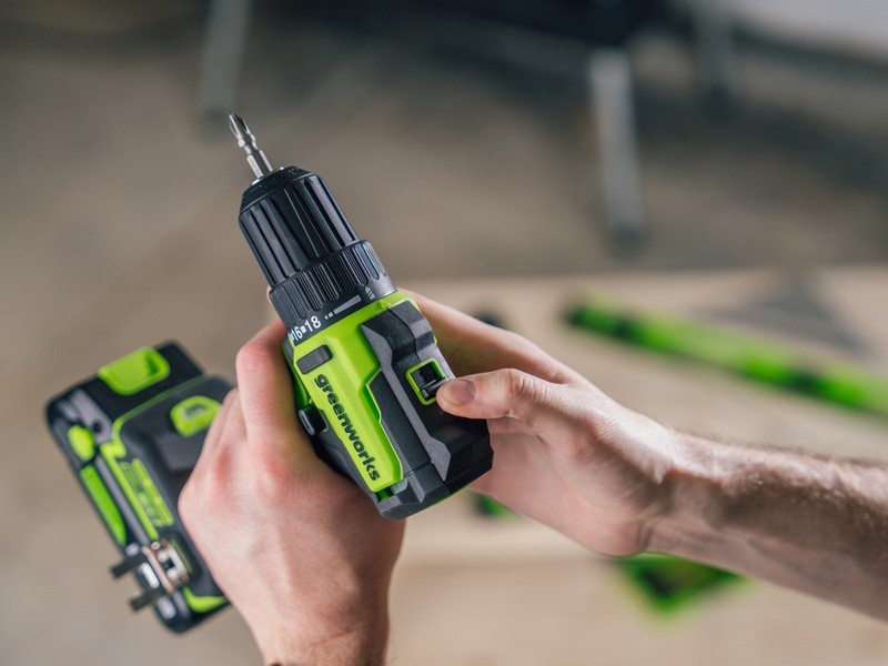 AKU Vrtací šroubovák Greenworks DD3351 KIT 24V - foto 8