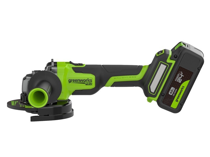AKU Úhlová bruska Greenworks PRO AG590 24V - foto 5