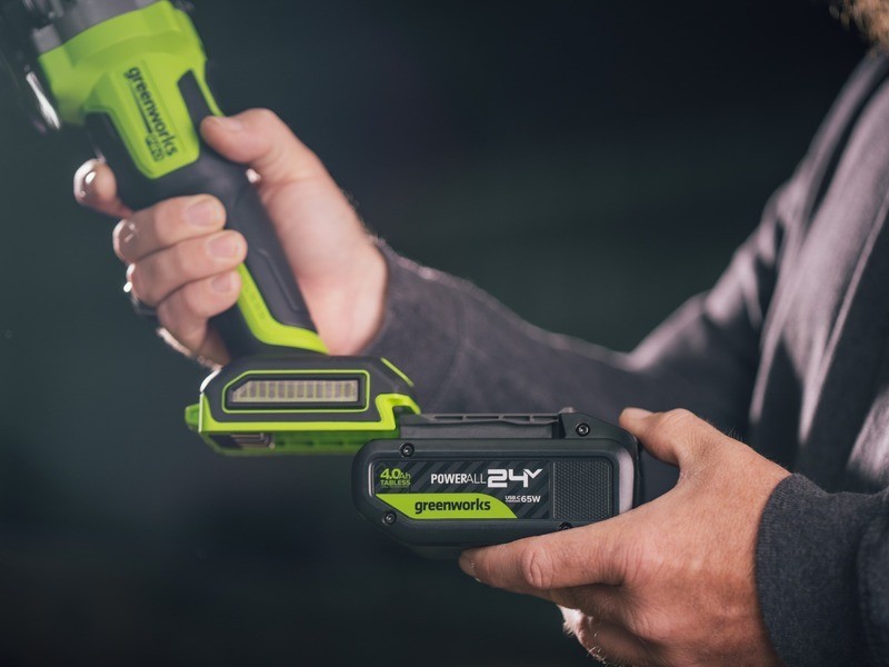 AKU Úhlová bruska Greenworks PRO AG590 24V - foto 8