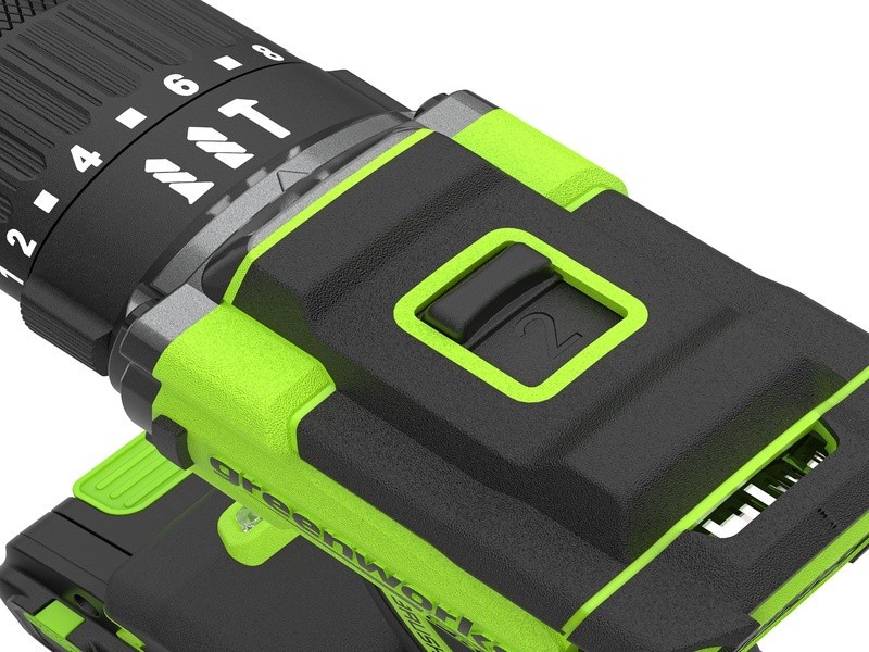 AKU príklepová vŕtačka Greenworks PRO HD560 24V - foto 8