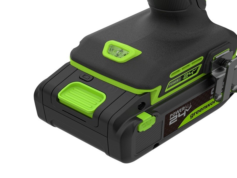 AKU príklepová vŕtačka Greenworks PRO HD560 24V - foto 9