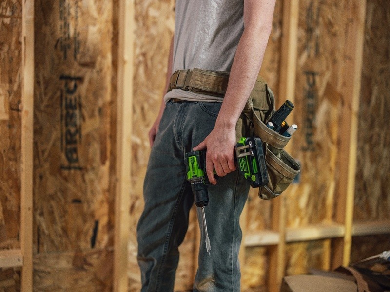 AKU príklepová vŕtačka Greenworks PRO HD560 24V - foto 10