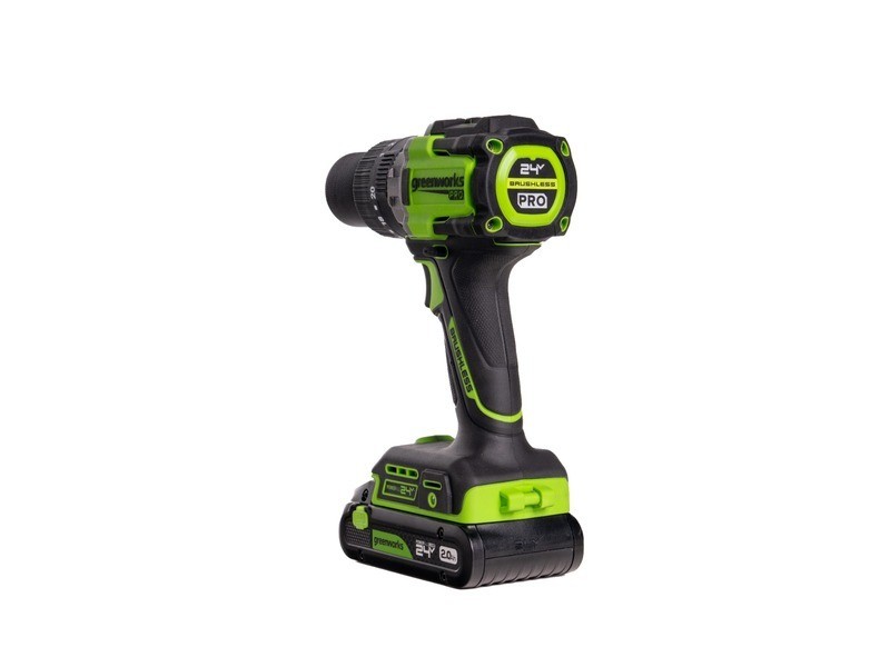 AKU príklepová vŕtačka Greenworks PRO HD595 24V - foto 6