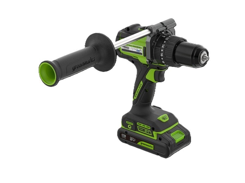 AKU príklepová vŕtačka Greenworks  PRO HD5150 24V - foto 4