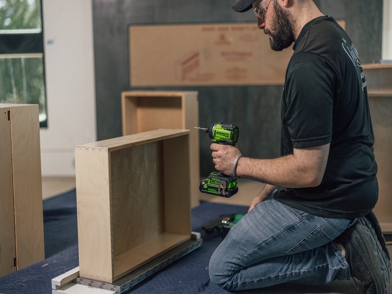 AKU rázový skrutkovač Greenworks  PRO ID5250 24V - foto 11