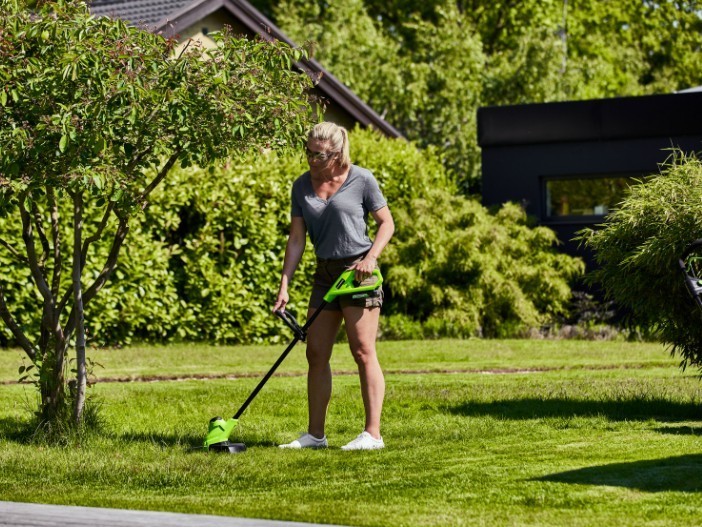 Aku strunová kosačka Greenworks G24LT25 24V - foto 8