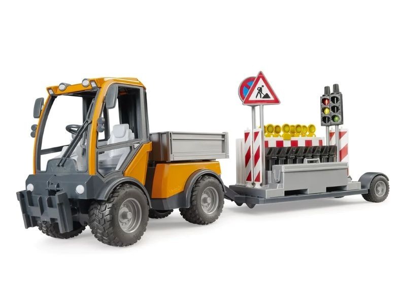 Bruder 2693 - VarioCar s plošinou a přívěsem - foto 2