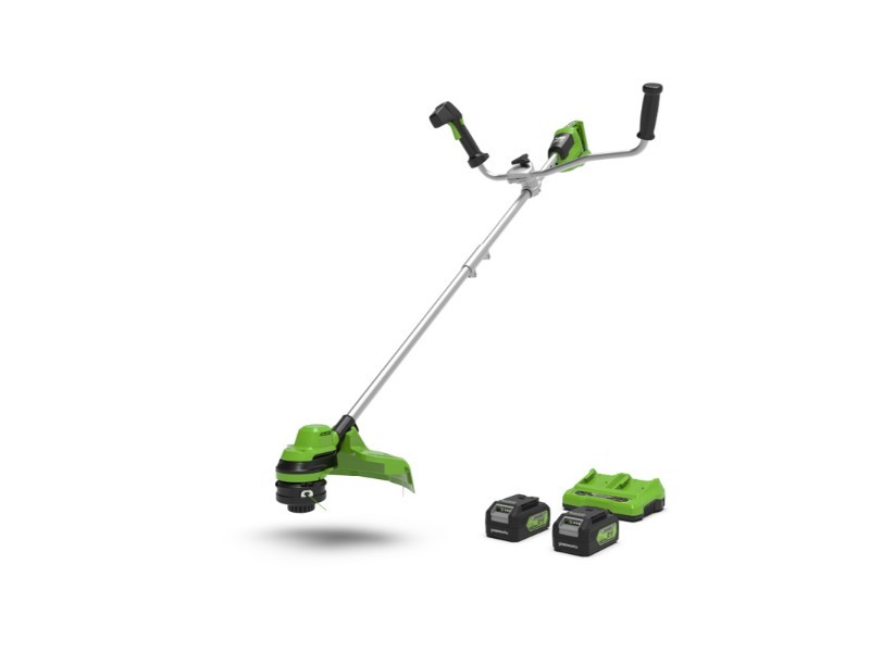 AKU krovinorez Greenworks GD24X2BCB 2×24V - foto 3