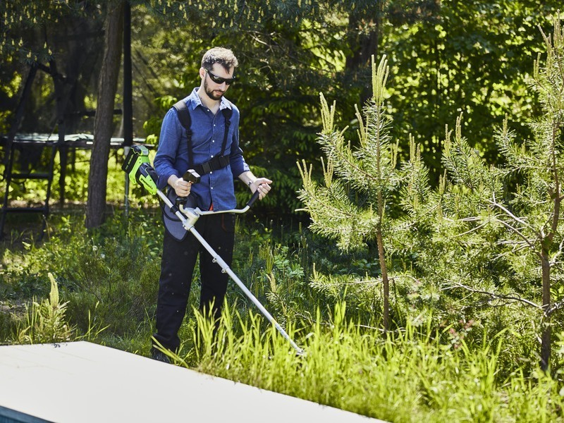 AKU Krovinorez Greenworks GD40BCB2 40V - foto 8