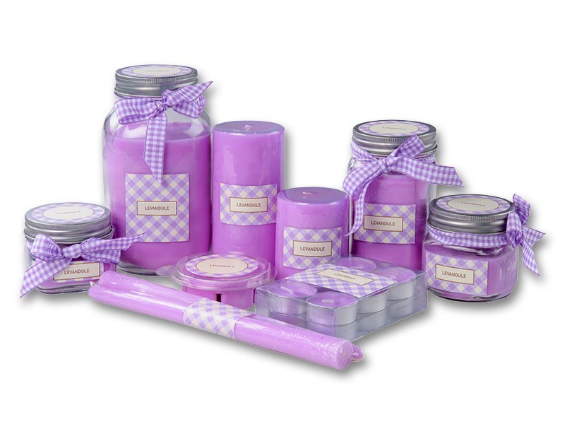 Sviečka levanduľa, 110g - foto 2