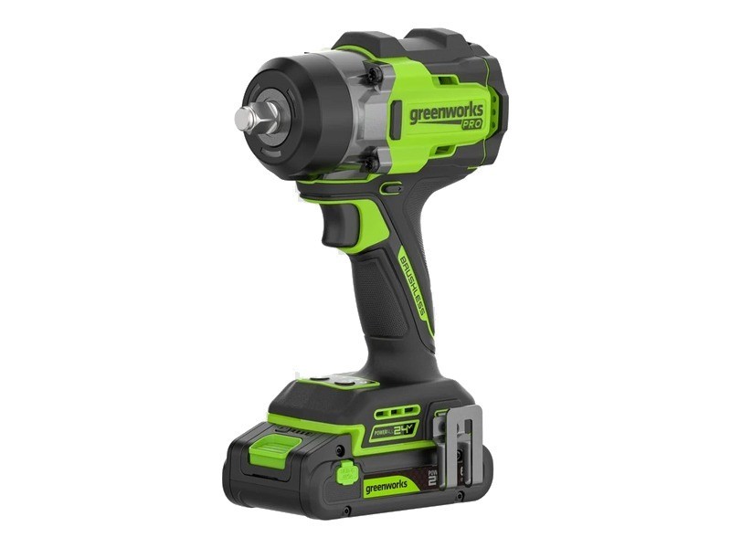 AKU rázový utahovák Greenworks PRO IW5800 24V - foto 4