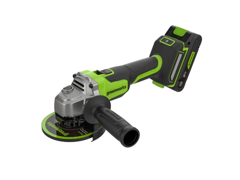 AKU Sada uhlová bruska Greenworks AG370 24V - foto 1