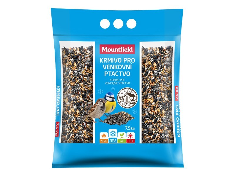 Krmivo pre vtáctvo zmes 7,5kg - foto 1