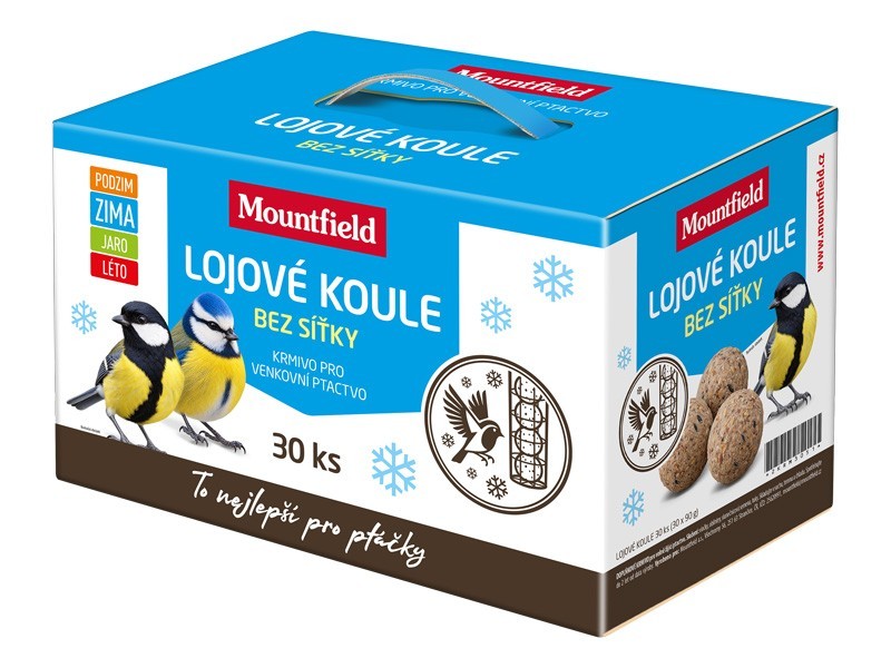 Lojové gule bez sieťky 30ks (30x90g) - krabica - foto 1