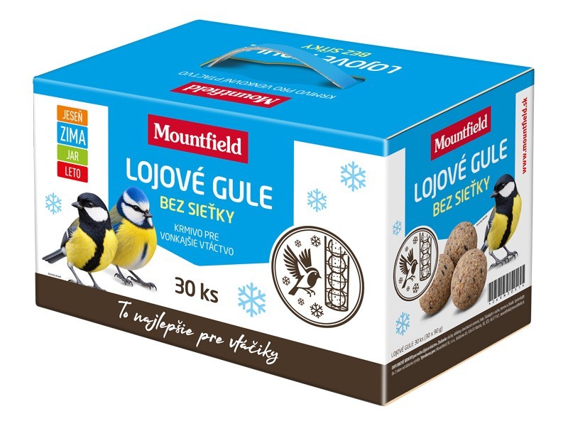 Lojové gule bez sieťky 30ks (30x90g) - krabica - foto 2
