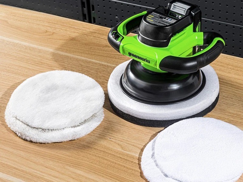 AKU leštička Greenworks G24BU10 24V - foto 3