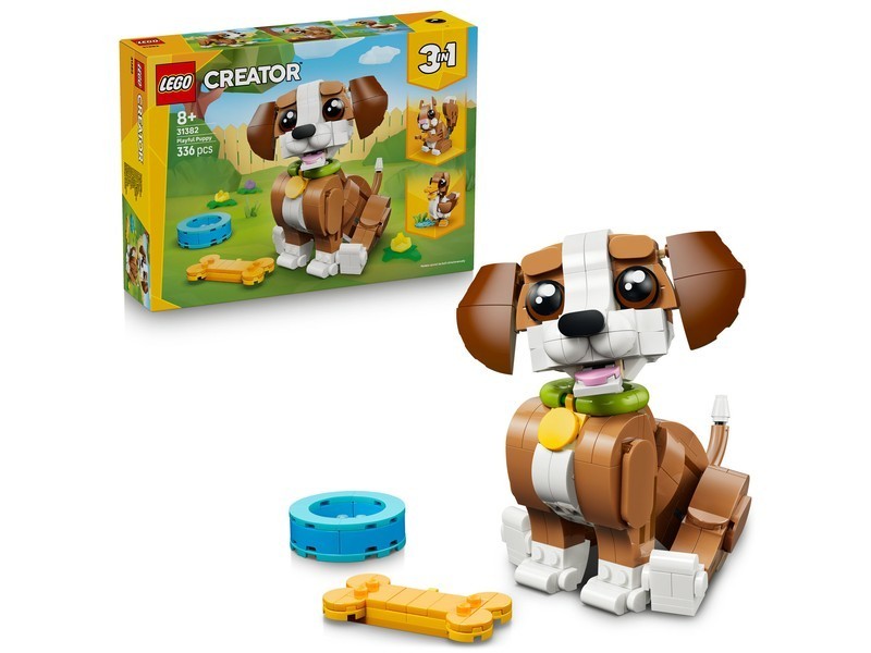 LEGO Roztomilé zvieratá 3v1 Roztomilé šteniatko - foto 1