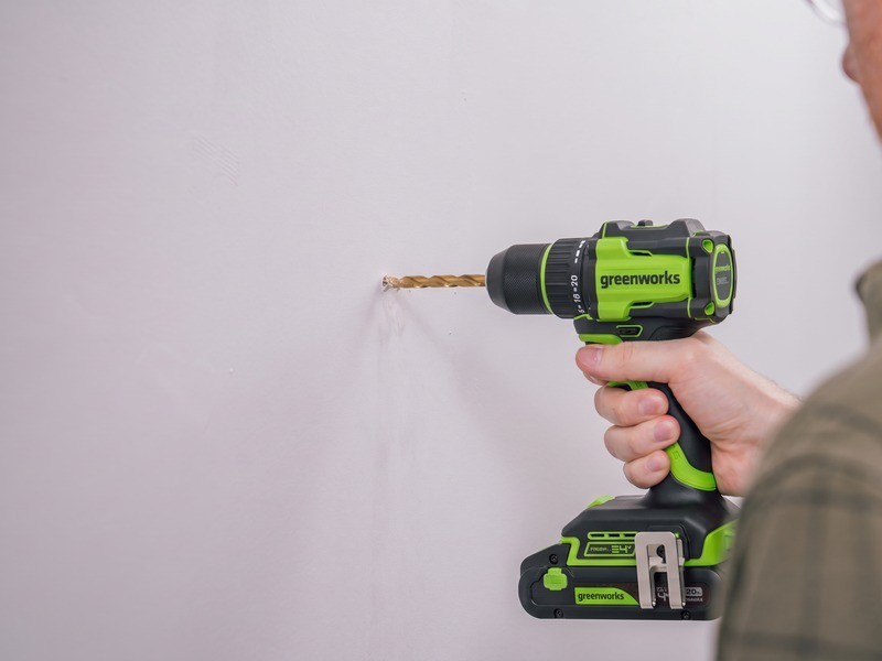 AKU Vrtací šroubovák Greenworks DD350 24V - foto 10