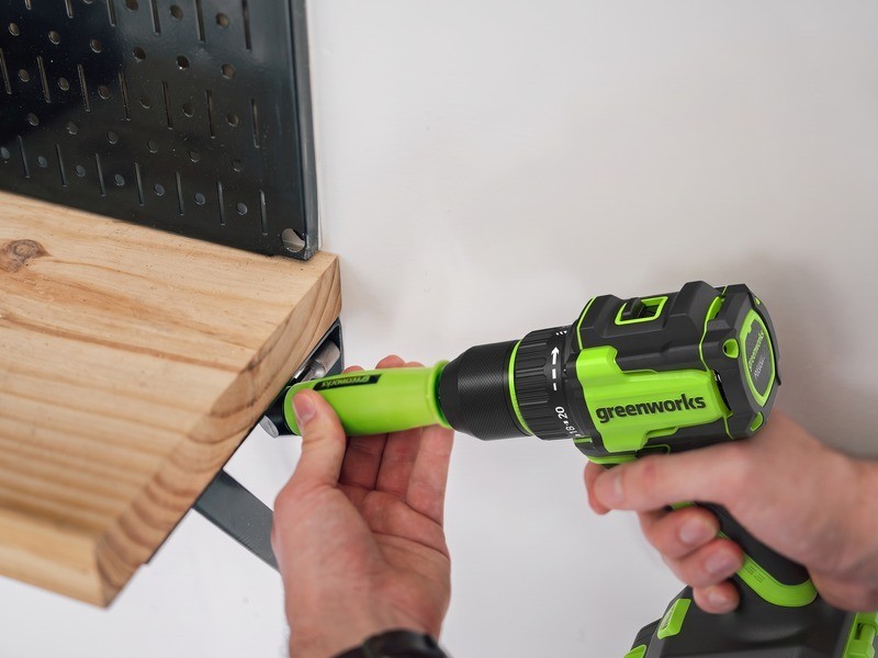 AKU Vrtací šroubovák Greenworks DD350 24V - foto 14