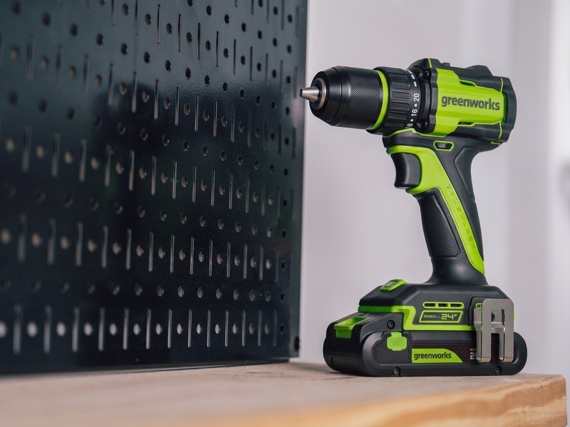 AKU Vrtací šroubovák Greenworks DD350 24V - foto 18