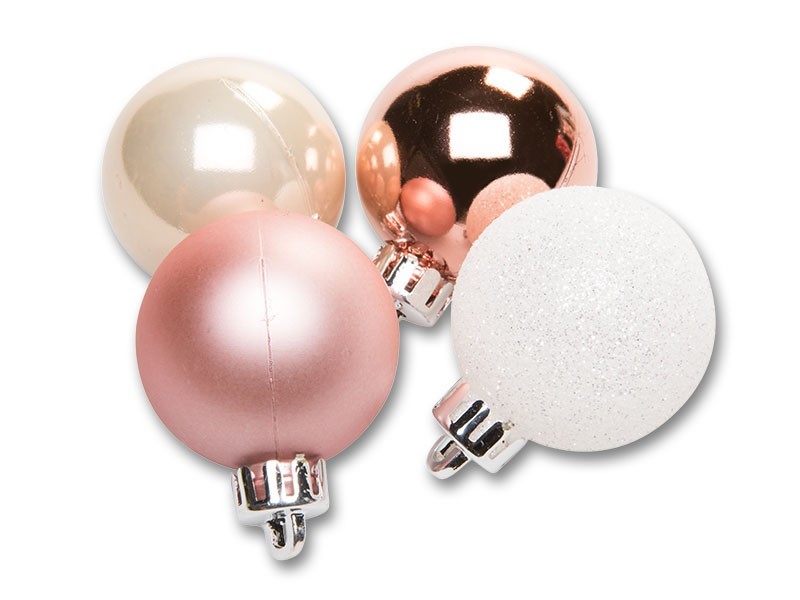 Vánoční koule Ø4cm pohádkový mix, 20ks - foto 2