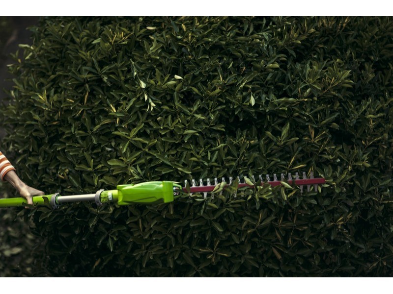 Aku tel. plot. nožnice Greenworks G24PH51 24V - foto 4