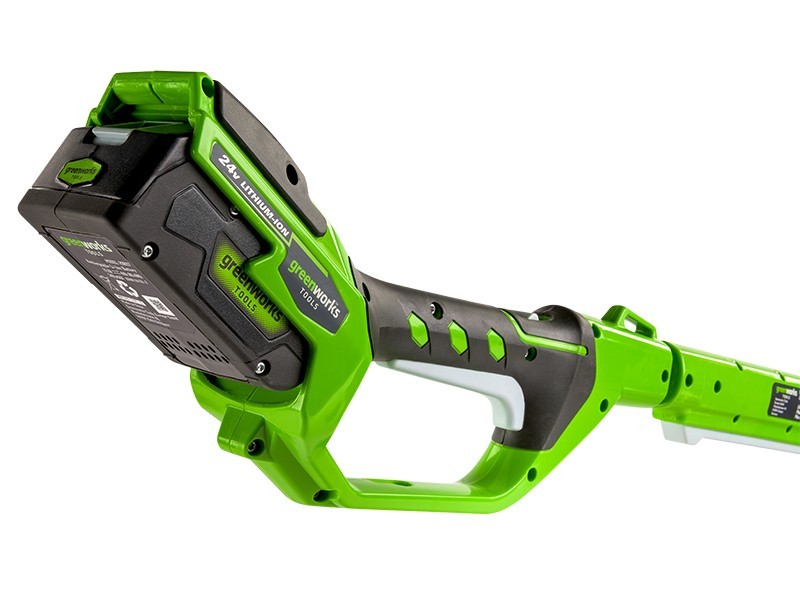 Aku tel. plot. nožnice Greenworks G24PH51 24V - foto 8