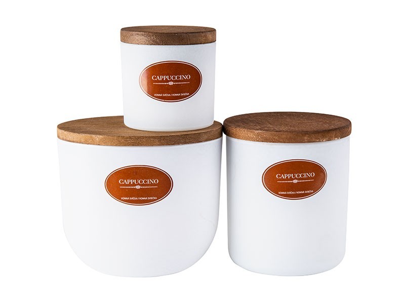 Vonná svíčka cappucino, 300g - foto 2 Vonná svíčka cappucino, 300g - foto 2