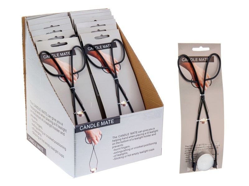 Kovové kleště na čajové svíčky - foto 1