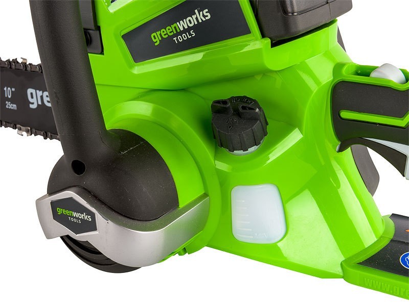 Aku reťazová píla Greenworks G24CS25 24V - foto 12 Aku reťazová píla Greenworks G24CS25 24V - foto 12