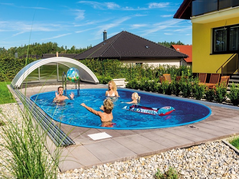 Posuvné zastrešenie Comfort 6,42x3,32x1,03m - foto 2 Posuvné zastrešenie Comfort 6,42x3,32x1,03m - foto 2