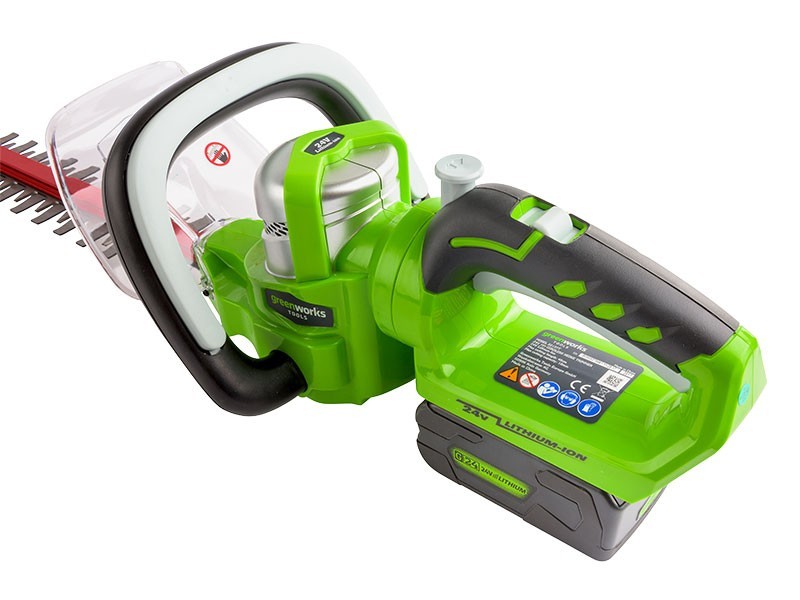Aku plotové nůžky Greenworks G24HT57 24V - foto 9 Aku plotové nůžky Greenworks G24HT57 24V - foto 9
