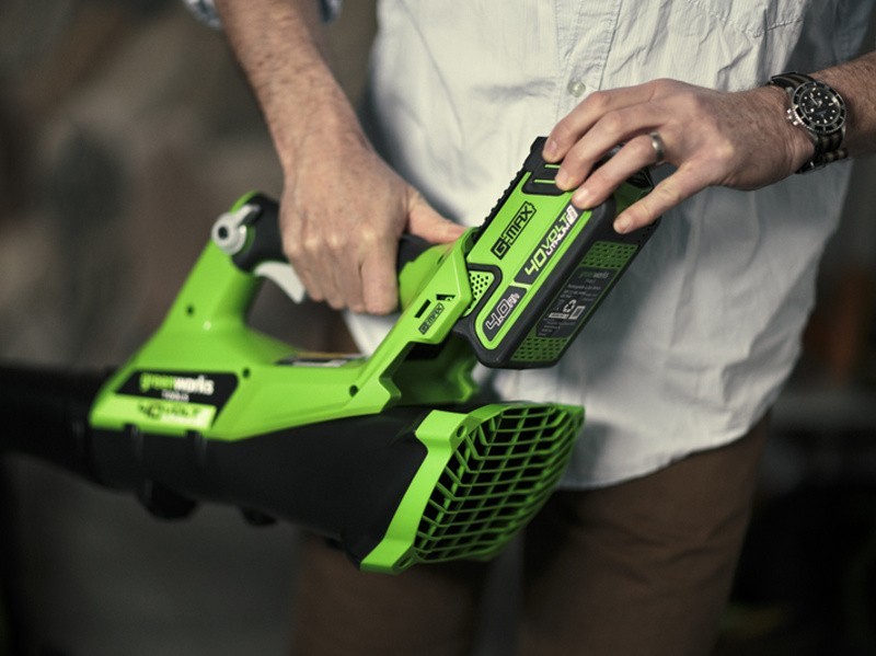 Aku fukar Greenworks G40AB 40V - foto 4 Aku fukar Greenworks G40AB 40V - foto 4